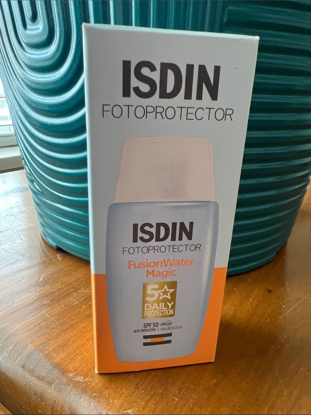 ISDIN Fusion Water Magic SPF 50 Daily Sunscreen - Light Peach